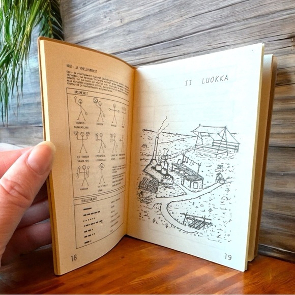 VINTAGE Finnish Scout Achievement Book | PARTIOLAISEN SUORITUSKIRJA - Retro - Picture 1 of 8